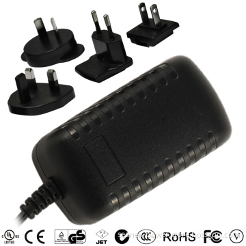 15W Series Power Adaptor with Interchangeable Plugs